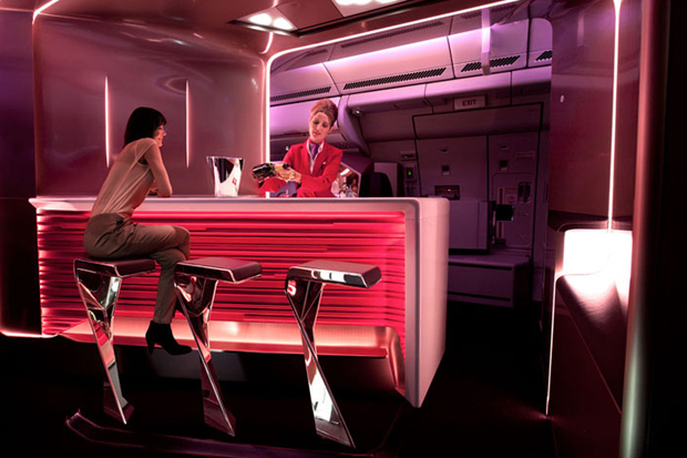 Virgin Atlantic Airways Upper Class Bar